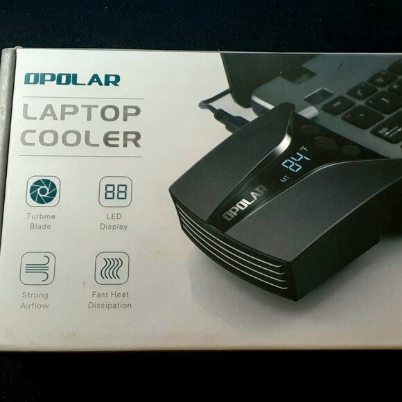 NEW!! Laptop FAST Cooling Fan, Perfect for Gaming or any laptop, 13 Wind Speed!! - Picture 1 of 12